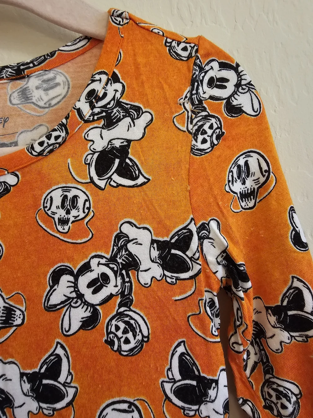 Posh Peanut Disney Minnie Halloween Long Sleeve Ruffled Twirl Dress 3T-4T